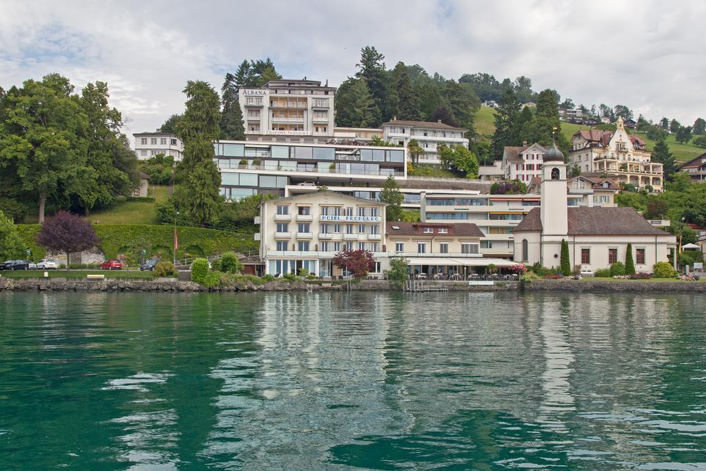Garni-Hotel Frohburg - Beau Rivage Collection Weggis Buitenkant foto