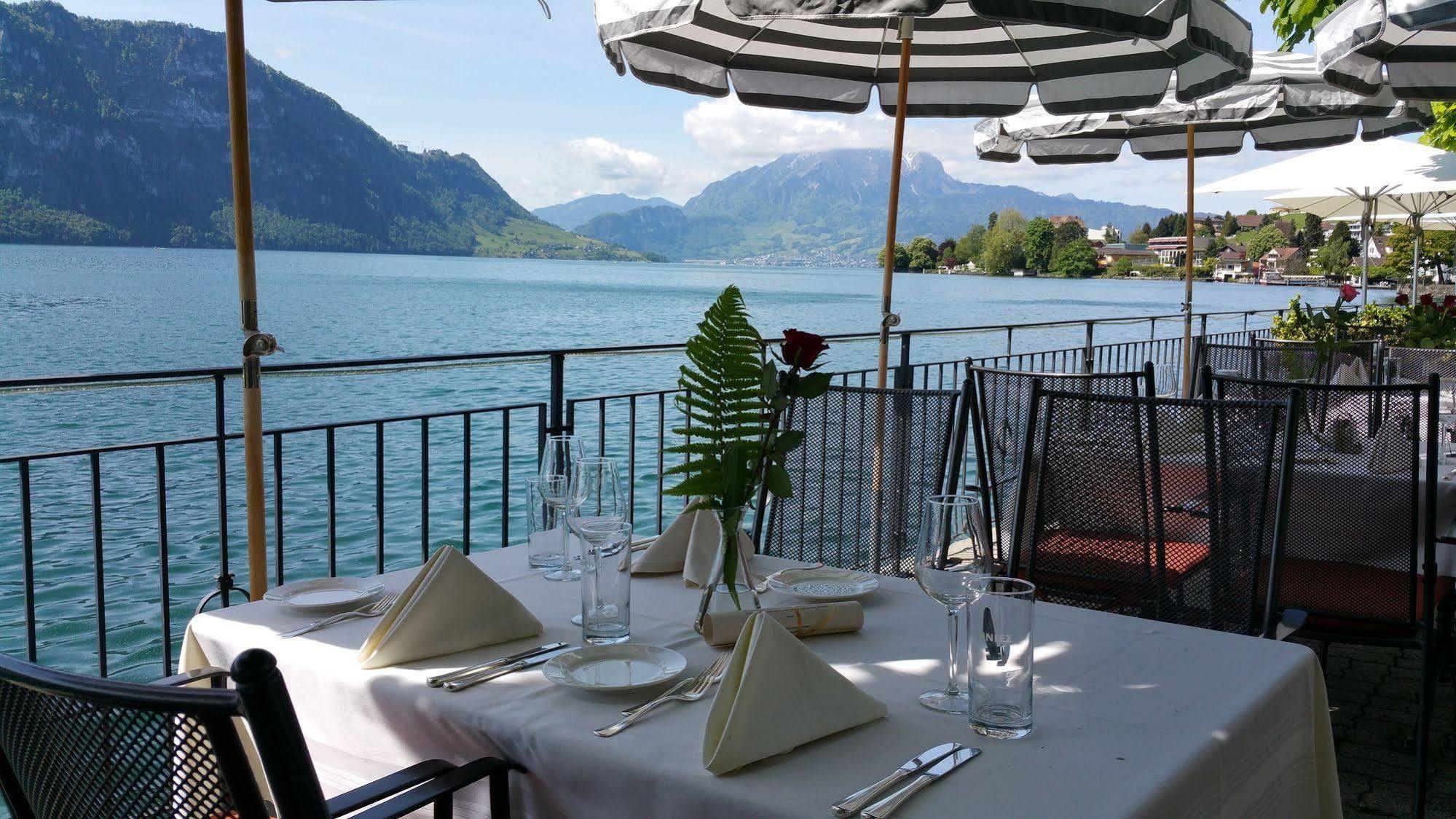 Garni-Hotel Frohburg - Beau Rivage Collection Weggis Buitenkant foto